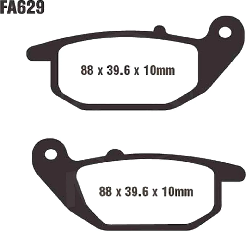 Plaquettes de frein Pamoto Benelli BN 125 CBS haute friction 2018-22