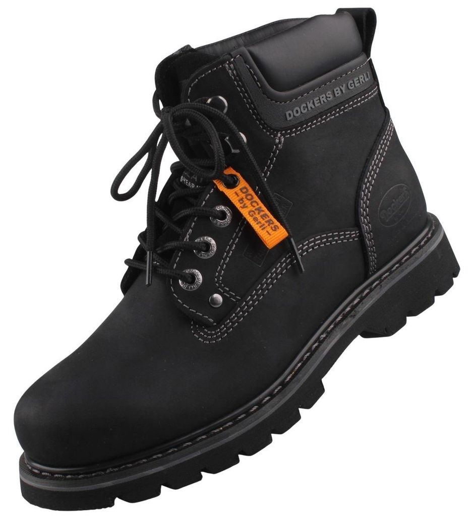 Dockers by Gerli Herren Stiefel 23DA004 Schwarz, Braun, Image du produit 