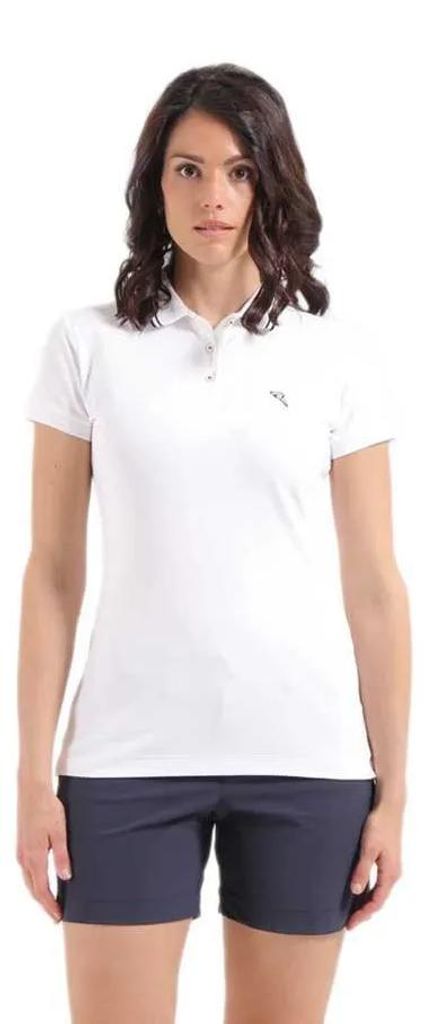 Chervo Altalena Kurzarm-poloshirt Für Damen Weiß XL Frau Produktbild 