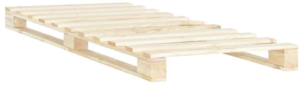 vidaXL Palettenbett Massivholz Kiefer 100×200 cm Produktbild 