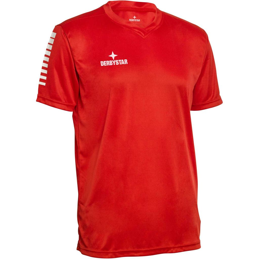 DERBYSTAR Contra Trikot, Gr.164, rot weiss