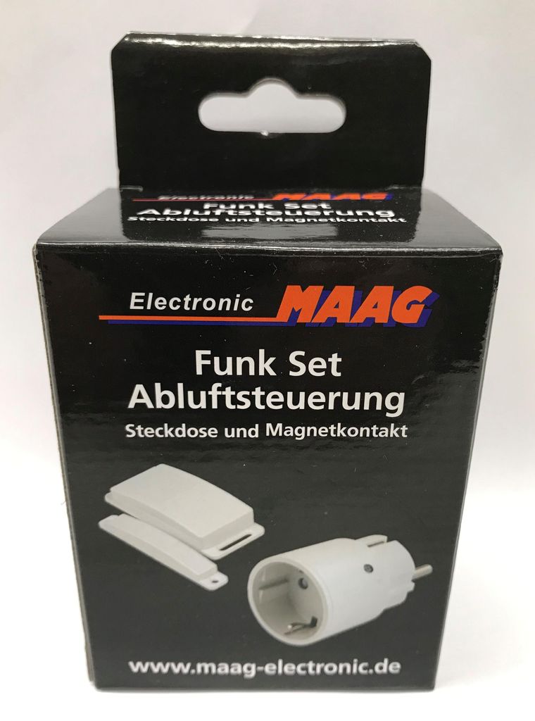Funk Abluftsteuerung 2300 Watt mit Magnetkontakt Produktbild 