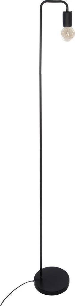 Lampadaire moderne pour lecture salon lampe de sol métal noir ajustable