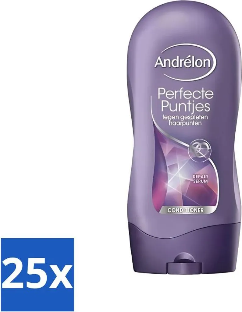 Andrélon Balsamo Punte Perfette 300ml - Stock Risparmio 25 Unità