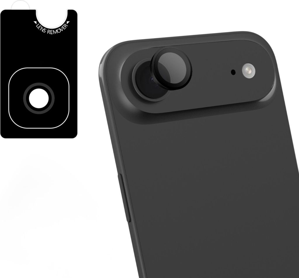 imoshion 2er Pack Kameraobjektivschutz für das iPhone Air - Schwarz