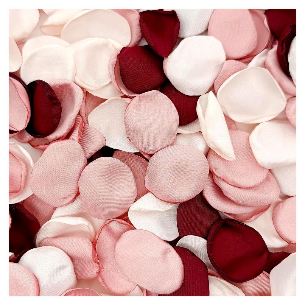200 Stück Seidenrosenblätter für Hochzeiten, wiederverwendbare Blütenblätter, künstliche Streublütenblätter für Hochzeitsgänge, Valentins...