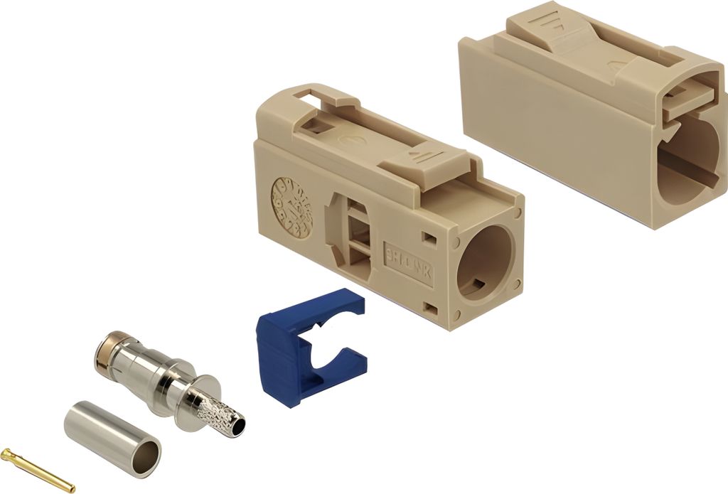DELOCK FAKRA I-Bu 25mm (lang) zum Crimpen