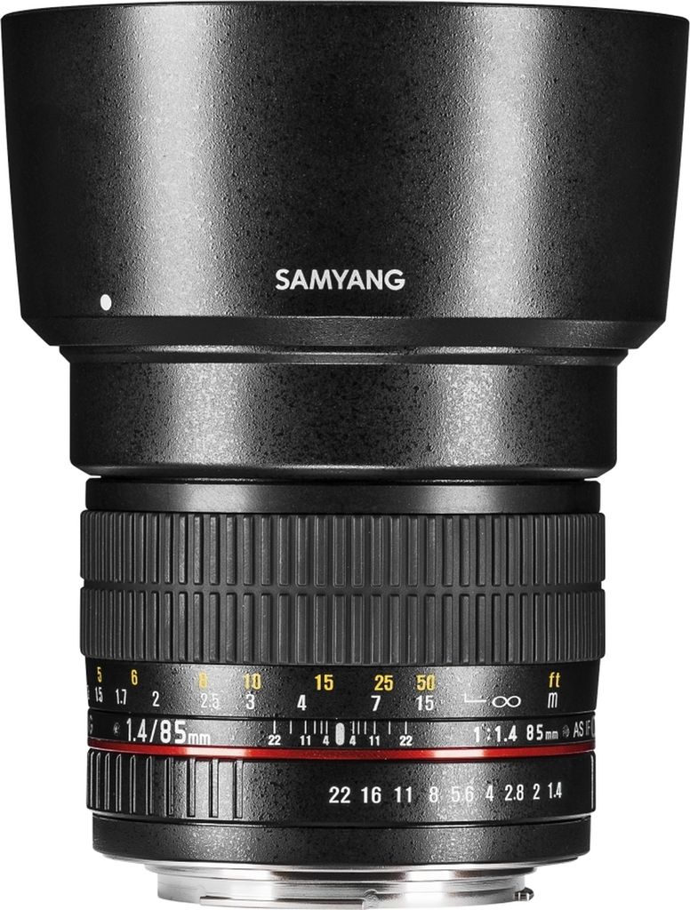 Samyang 85mm F1.4 AS IF UMC, Standardní objektiv, 9/7, Obrázek produktu 