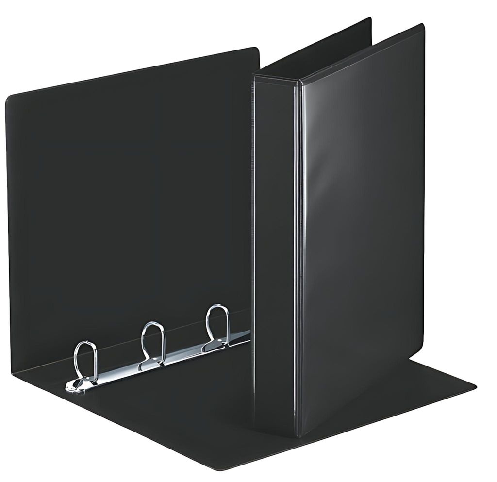 Esselte Panorama Ring Binders 4 x 30 mm Black, Schwarz, 51 Produktbild 