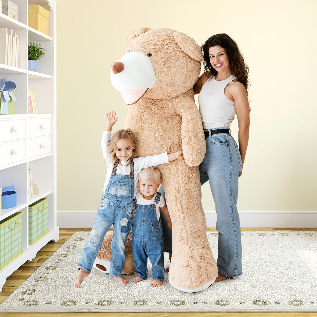 Riesenteddybär XXL 200cm - Kuscheltier Plüschbär Kuschelbär Produktbild 