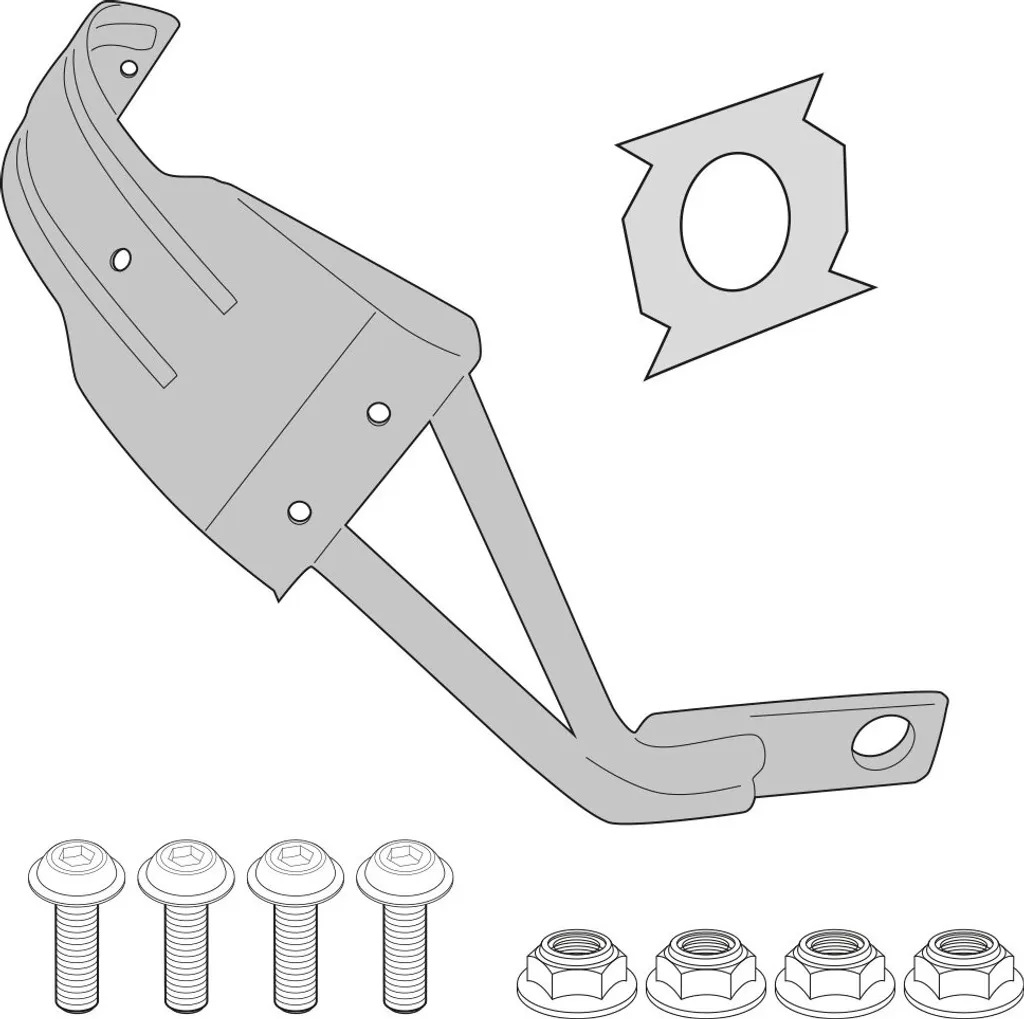 Kit de soutien KRM02 pour garde-boue arrière trottinette électrique