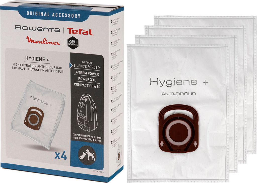 Worek na kurz Rowenta High Filtration Hygiene + Anti Odour Zdjęcie produktu 