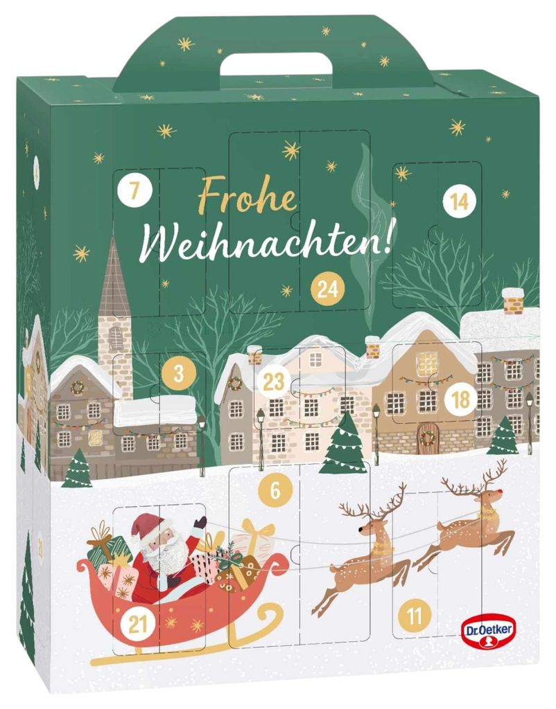 Dr. Oetker Adventskalender 2026 Produktbild 
