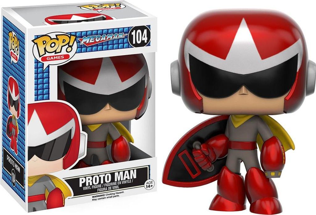 Megaman - Proto Man 104 - Funko Pop! - Vinyl Figur Produktbild 