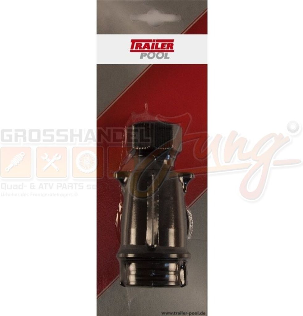 Stecker 13-polig, 12V, Kunststoff, steckbar