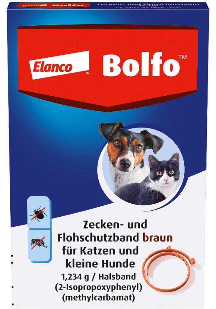 Bolfo fascia antipulci e antizecche per gatti e cani di Immagine del prodotto 