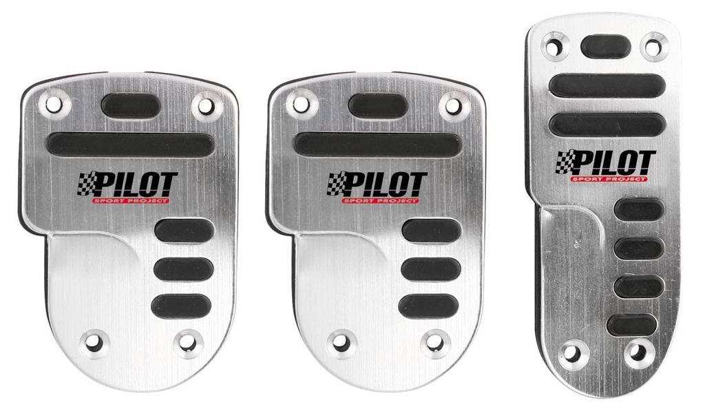 Lampa Race 1 Pilot Aluminium-Pedalabdeckungen Mit Anti-Rutsch-Gummi