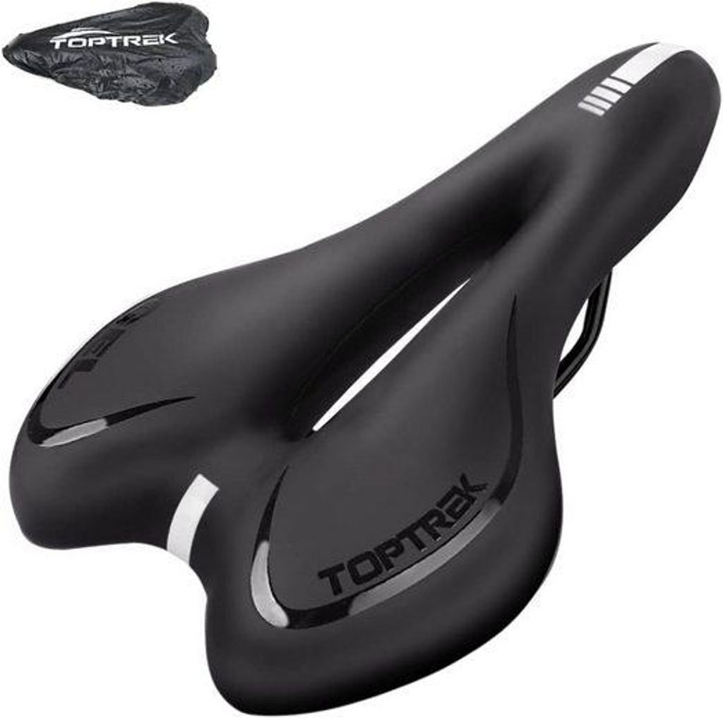 Fahrradsattel Gel Fahrrad Sattel Gel-Sattel mit ergonomisch Fahrradsitz wasserdicht MTB Rennrad Komfort Sitz für Damen Herren