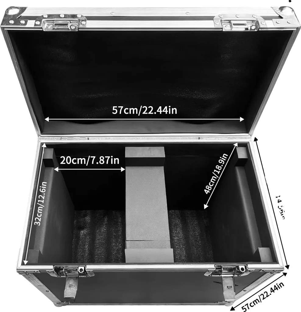 Gator Case ZQ15015 : Flight Case Poids Lourd avec Roues Intégrées