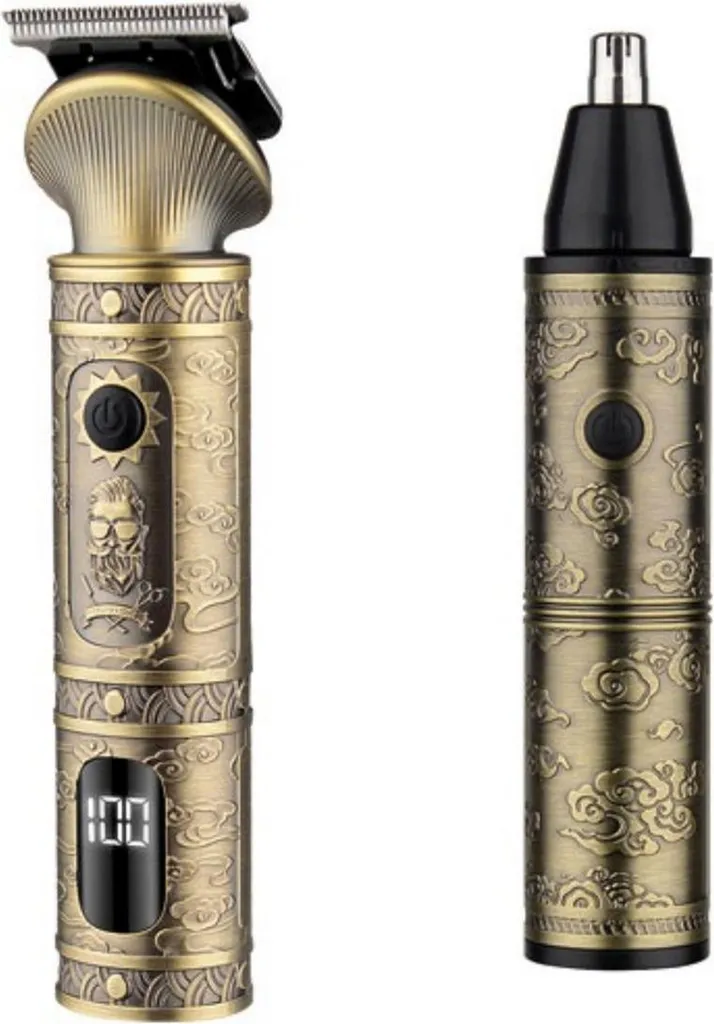 Tondeuse Barbe et Kit Hygiène Nez Oreilles Little Balance Baroudeur