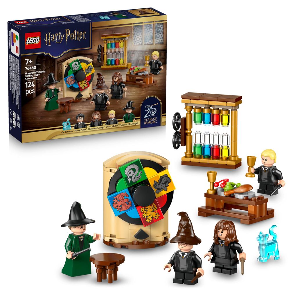 LEGO Harry Potter 76460 Zamek Hogwart: ceremonia przydziału Immagine del prodotto 