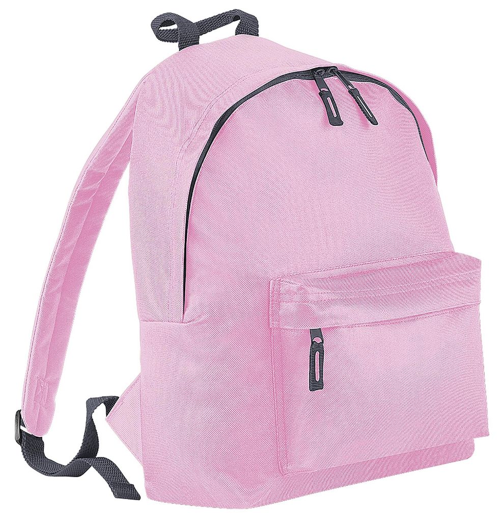 Bagbase Fashion Rucksack, 18 Liter FK176 (Einheitsgröße) (Pink/Grau)