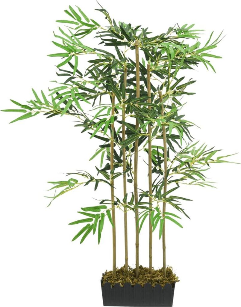 vidaXL Bambusbaum Künstlich 730 Blätter 120 cm Grün