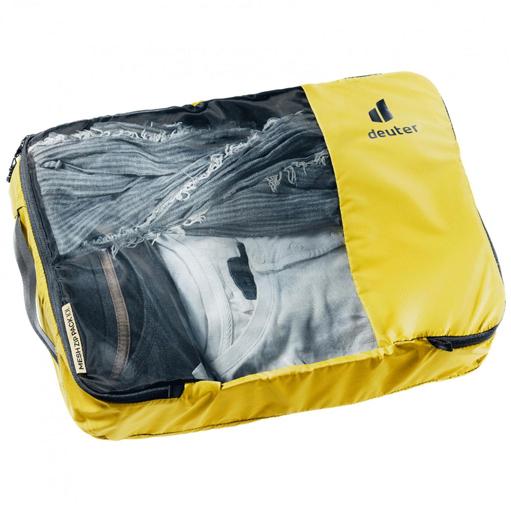 DEUTER Mesh Zip Pack 10 8706 turmeric-black One Size