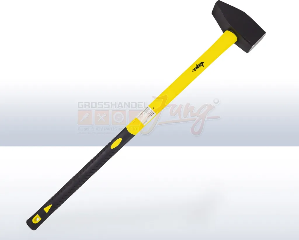 Masse 4 kg anti-vibrations manche fibre 90 cm pour travaux sans fatigue