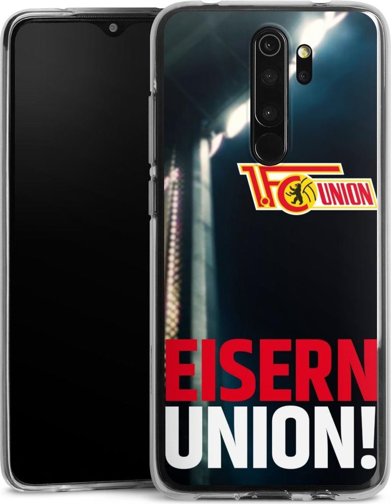 DeinDesign Handyhülle für Xiaomi Redmi Note 8 Pro Silikon Hülle Case Smartphone Schutzhülle 1. FC Union Berlin Fanartikel Fußball