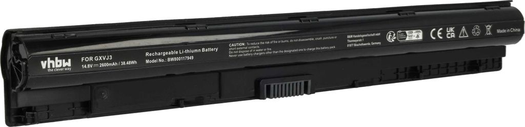 vhbw Akku kompatibel mit Dell Inspiron 15-3576-D1725B, 15 Produktbild 