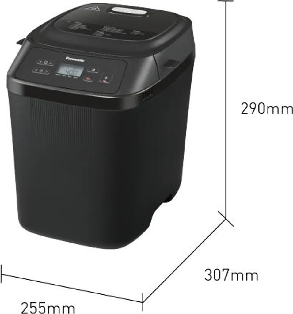 Panasonic SD-PN100 : Finissez-en avec le Pain Rassis ! Format 280g Noir