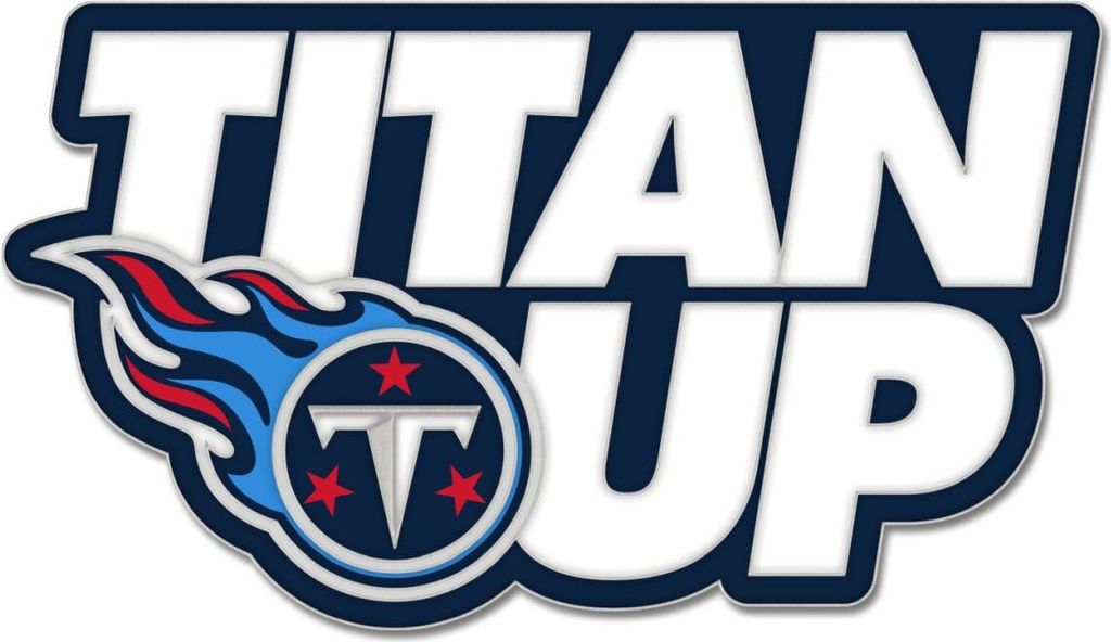 NFL Universal Schmuck Caps PIN Tennessee Titans SLOGAN