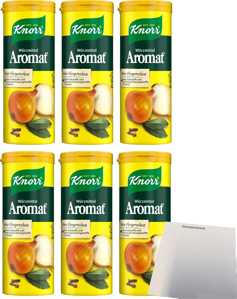 Knorr Aromat Würzstreuer (6x100g) + usy Block