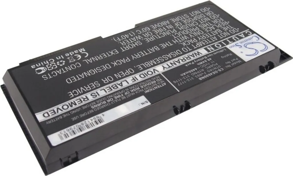 TECHTEK Batteria Dell Precision M4600 M4700 - Ricambio Alta Qualità - 2