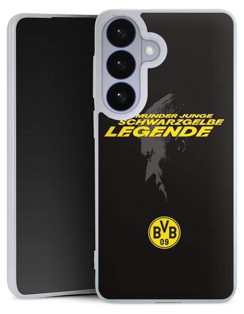 DeinDesign Slim Hülle für Samsung Galaxy S26 Silikon Case Ultra Dünn Handyhülle BVB Borussia Dortmund Marco Reus