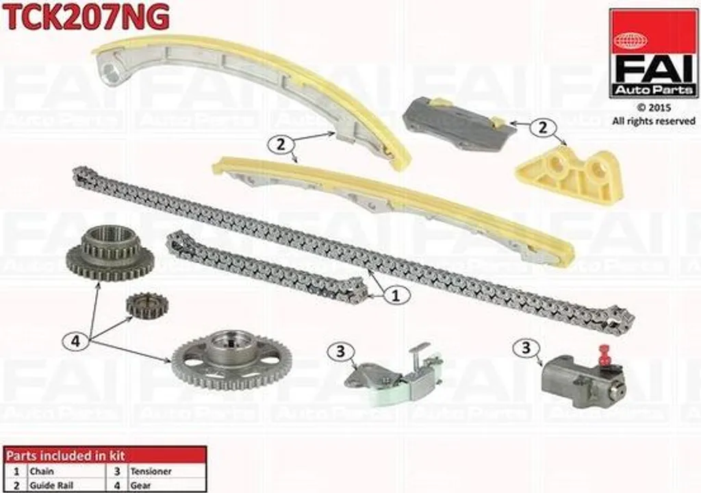 Chaîne Distribution Honda Civic VII 2.0 Type-R - Stop Bruit Moteur K20A2