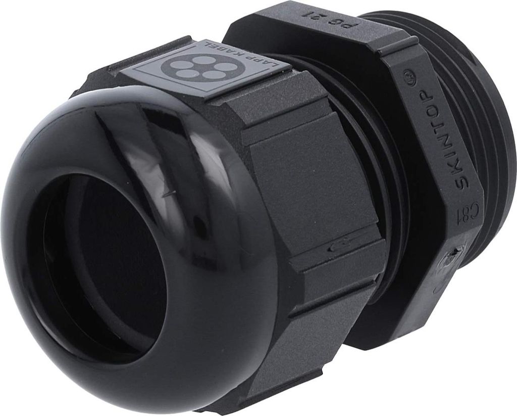 LAPP Verschraubung PG21x1,588 SKU-PG21 Polyamid (PA) Gewindelänge 11,0mm - 1 Stück