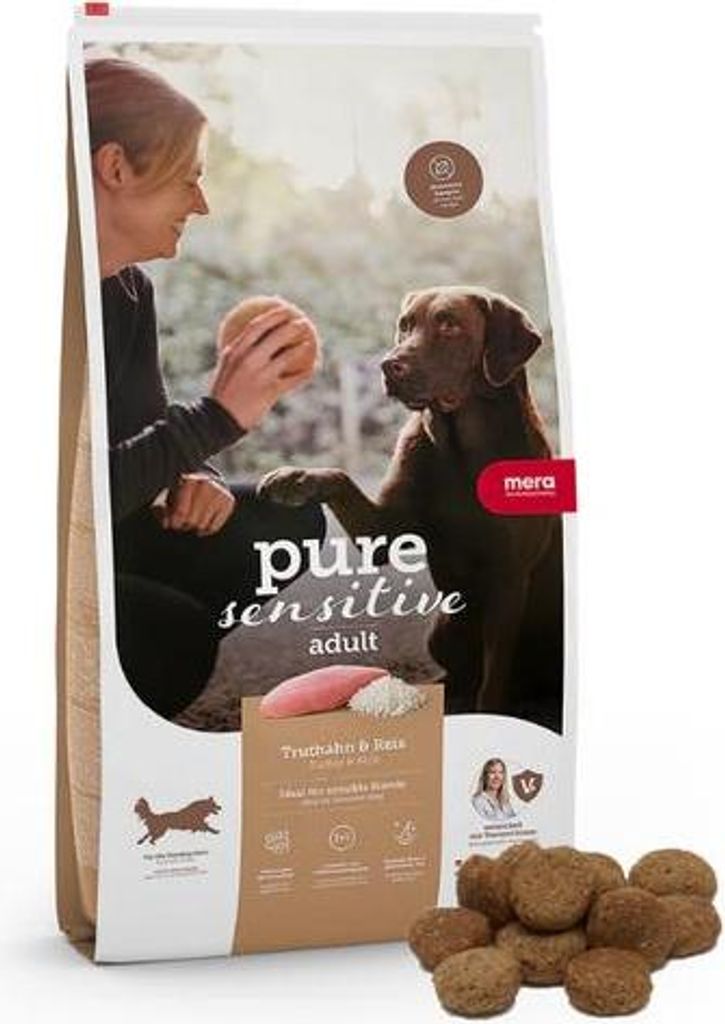 Mera Dog 4kg Pure Sensitive Truthahn & Reis Produktbild 