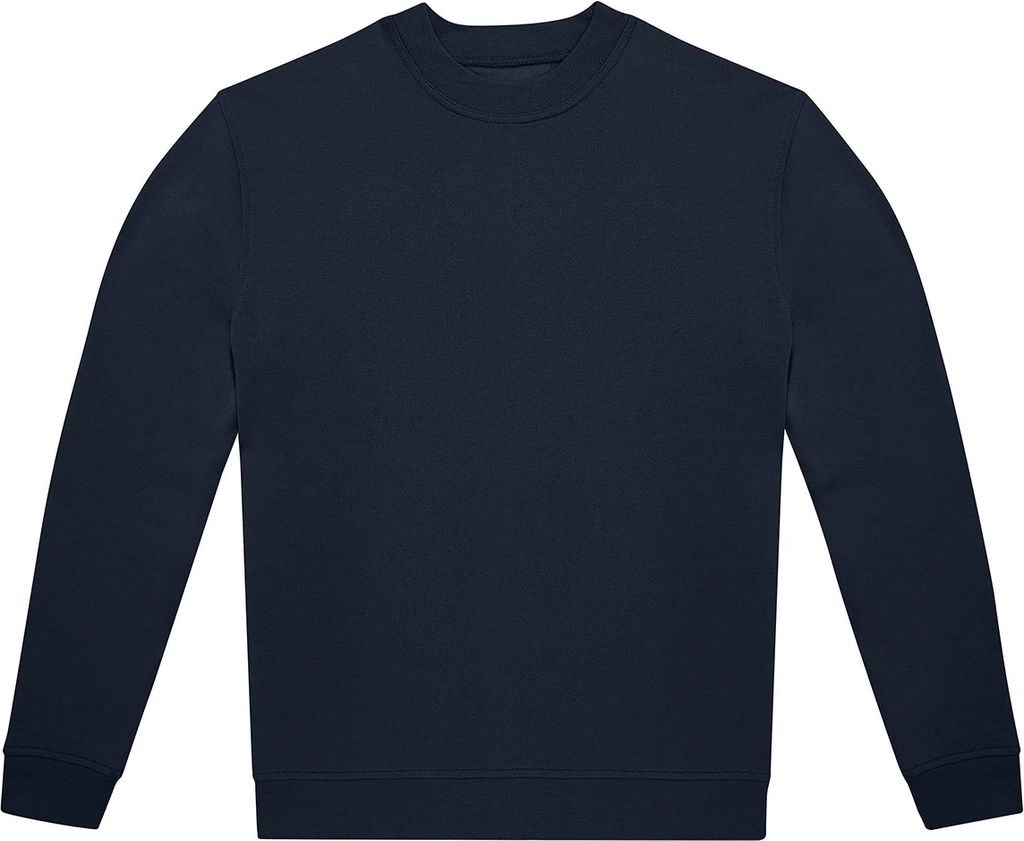 B&C - "ID.222" Sweatshirt Rundhalsausschnitt für Herren/Damen Uni RW10542 (M) (Marineblau)
