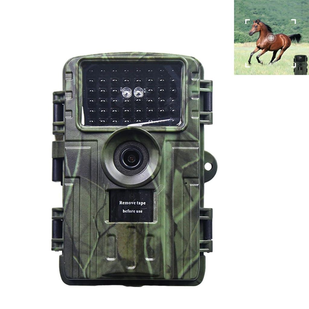 Wildkamera 4K mit WLAN & App, 60MP Fotos, 0.2s Auslösung, IP66 wasserdicht, Nachtsicht & Bewegungssensor