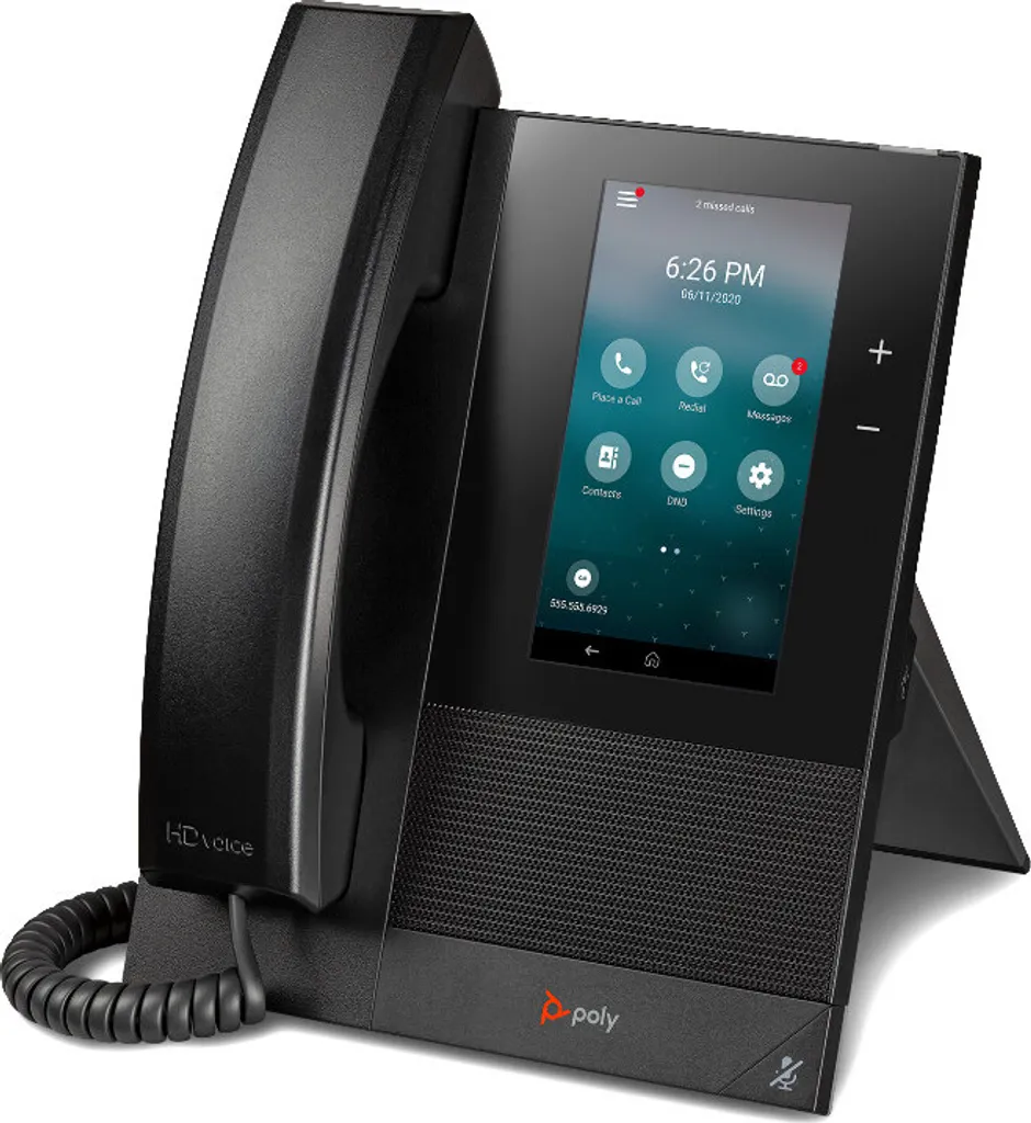 Poly CCX 400 Téléphone IP Noir avec Écran Tactile IPS Haute Résolution - 2