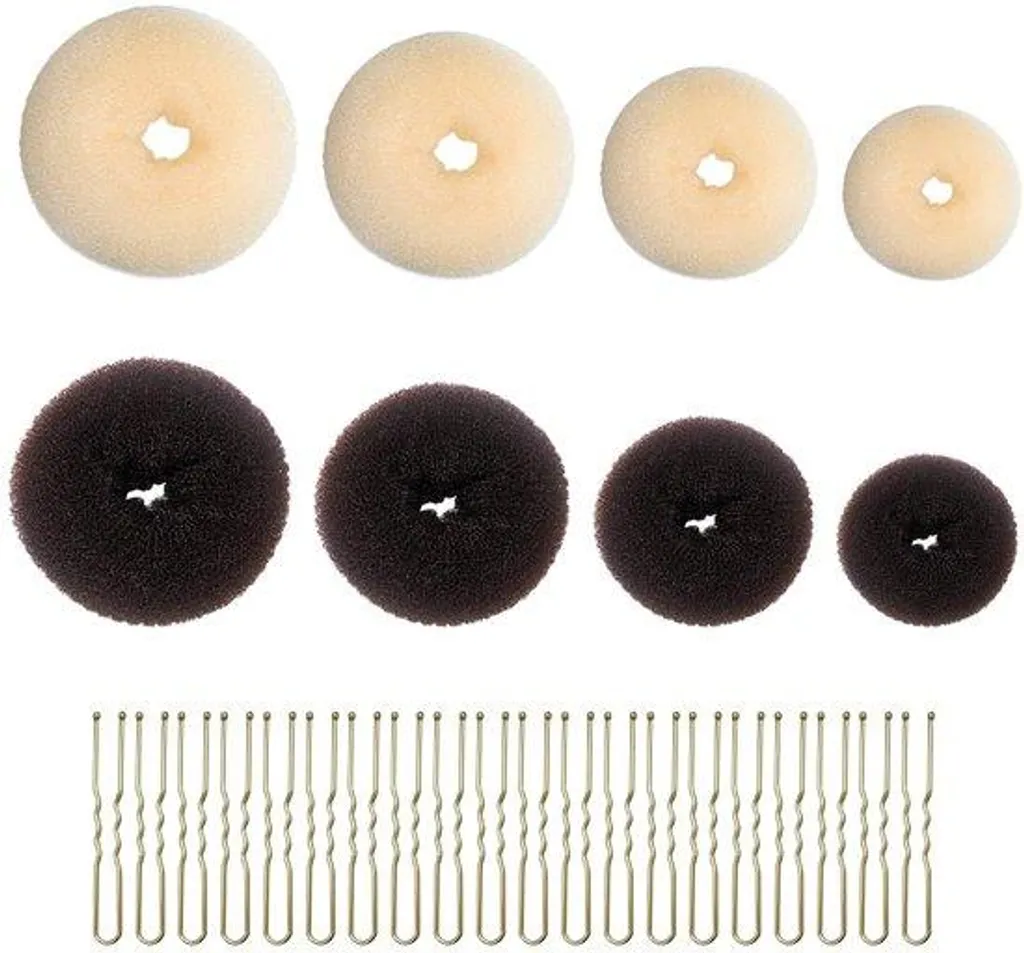 8 Barrettes Cheveux Plates et Ovales : Finition Lisse et Design Épuré