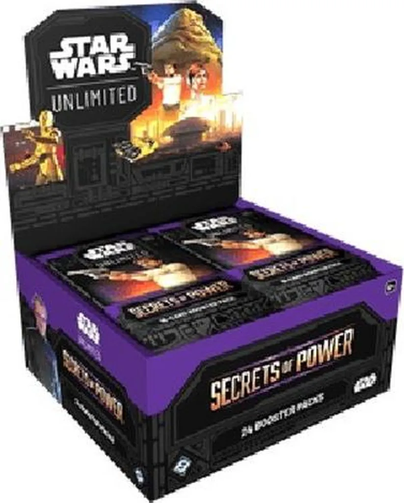 Star Wars Unlimited Secrets of Power Box - Pour Tournois et Draft TCG