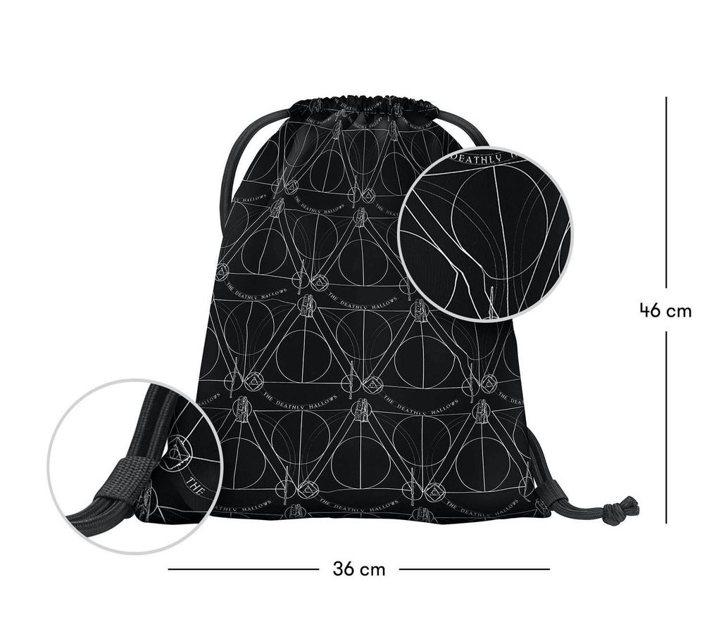 BAAGL Skate Harry Potter Deathly Hallows Rucksack-Set 3tlg: Produktbild 22