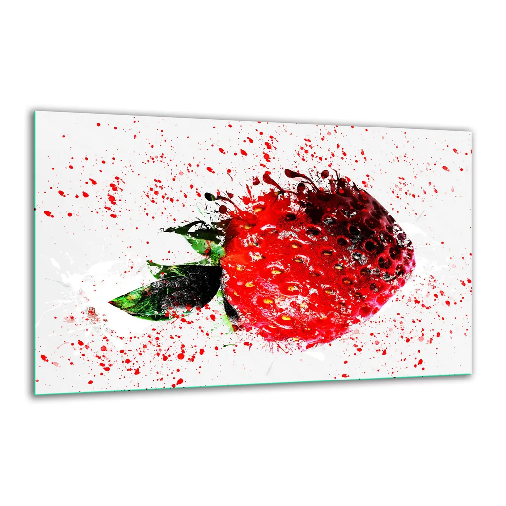 Copri Piano Cottura In Vetro Temperato A Forma Di Cuore – 80x52 Cm, Rosso, Multifunzione Per Induzione