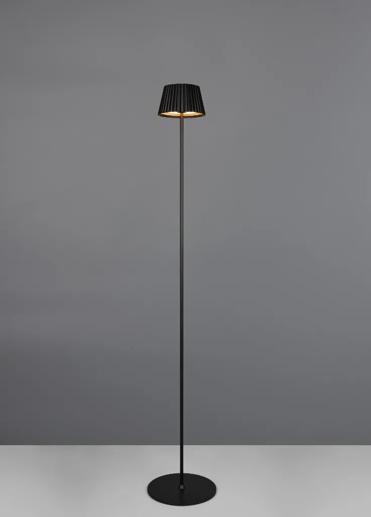 Lampada da giardino senza fili SUAREZ RL nera - Piantana LED ricaricabile