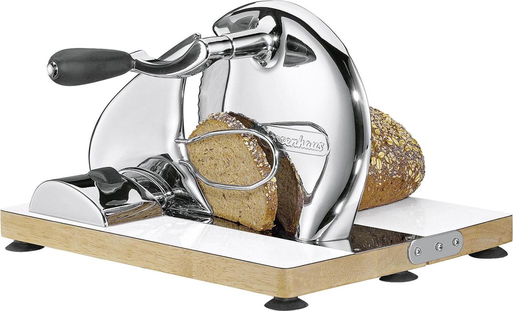 Zassenhaus Brotschneidemaschine VINTAGE, manuell, chrom Immagine del prodotto 