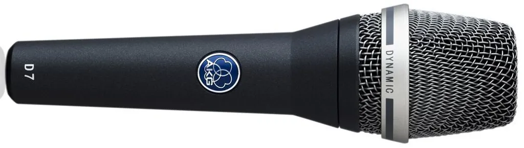 Microphone de scène AKG D7 idéal pour concerts et prestations live