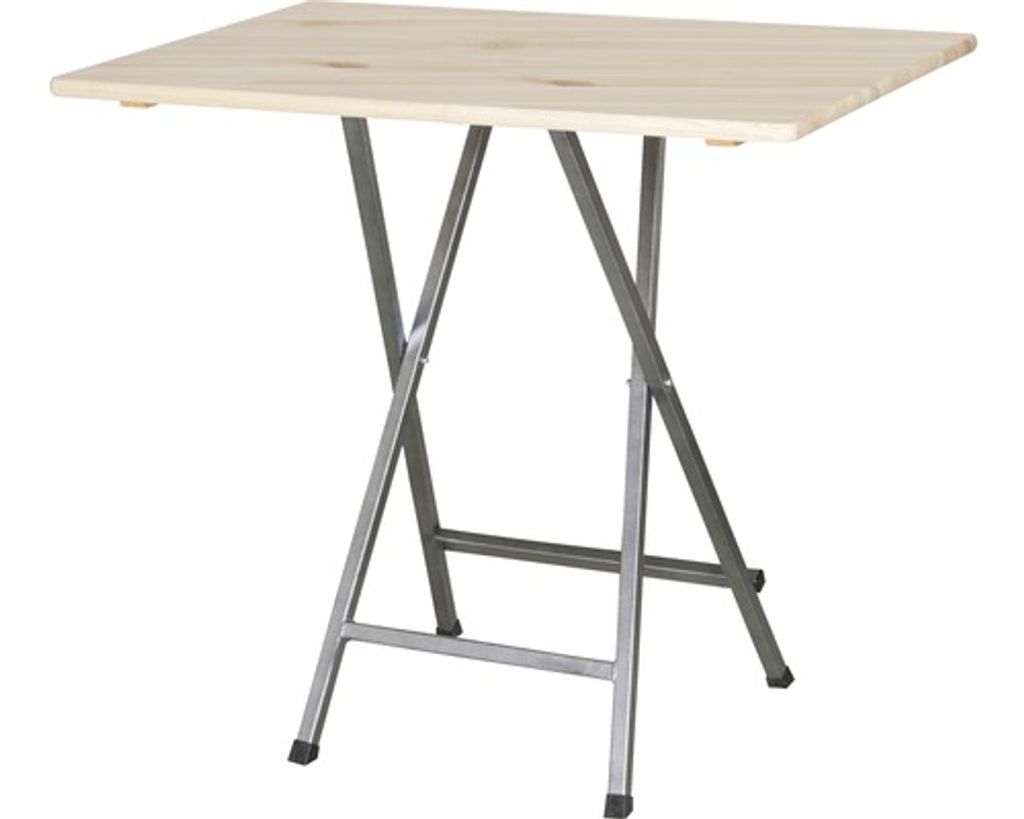 Stehtisch Kiefer 120 x 80 x 118 cm natur Produktbild 1